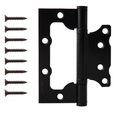 Петля накладная 100х75х2.5 мм чёрная матовая Apecs 100*75*2.5-B2-Steel-BLM 00030751